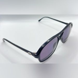 Vintage Diplomat M260 Black Pilot Sunglasses Frames Only